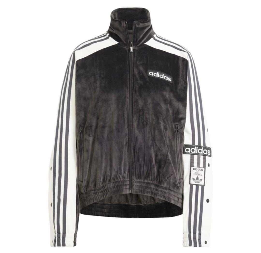 adidas ADIBREAK velour TT 新品タグ付き ブラック　XL