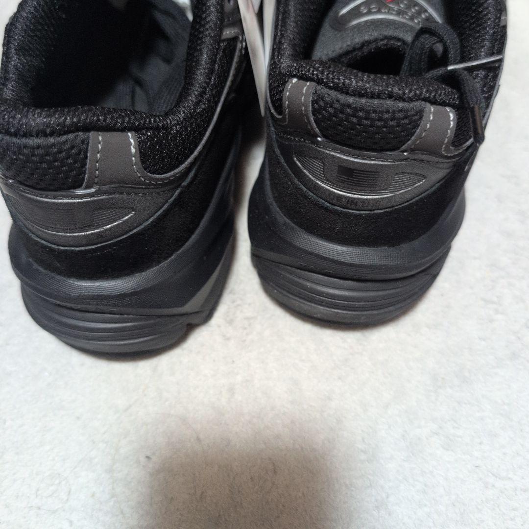 New Balance 990V6 オールブラックスニーカー