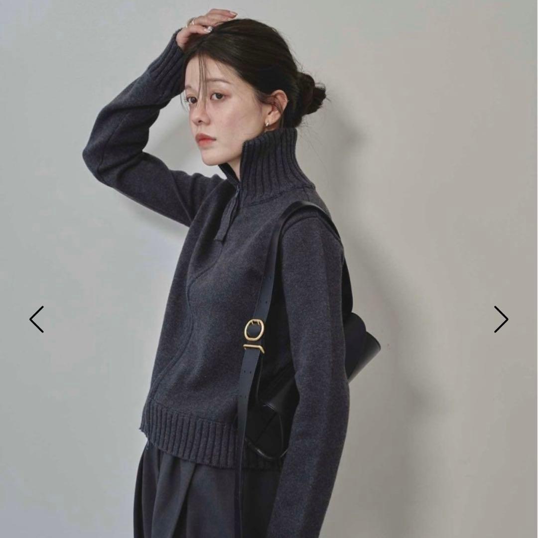 TODAYFUL Compact zip knit 2025秋冬 トゥデイフル