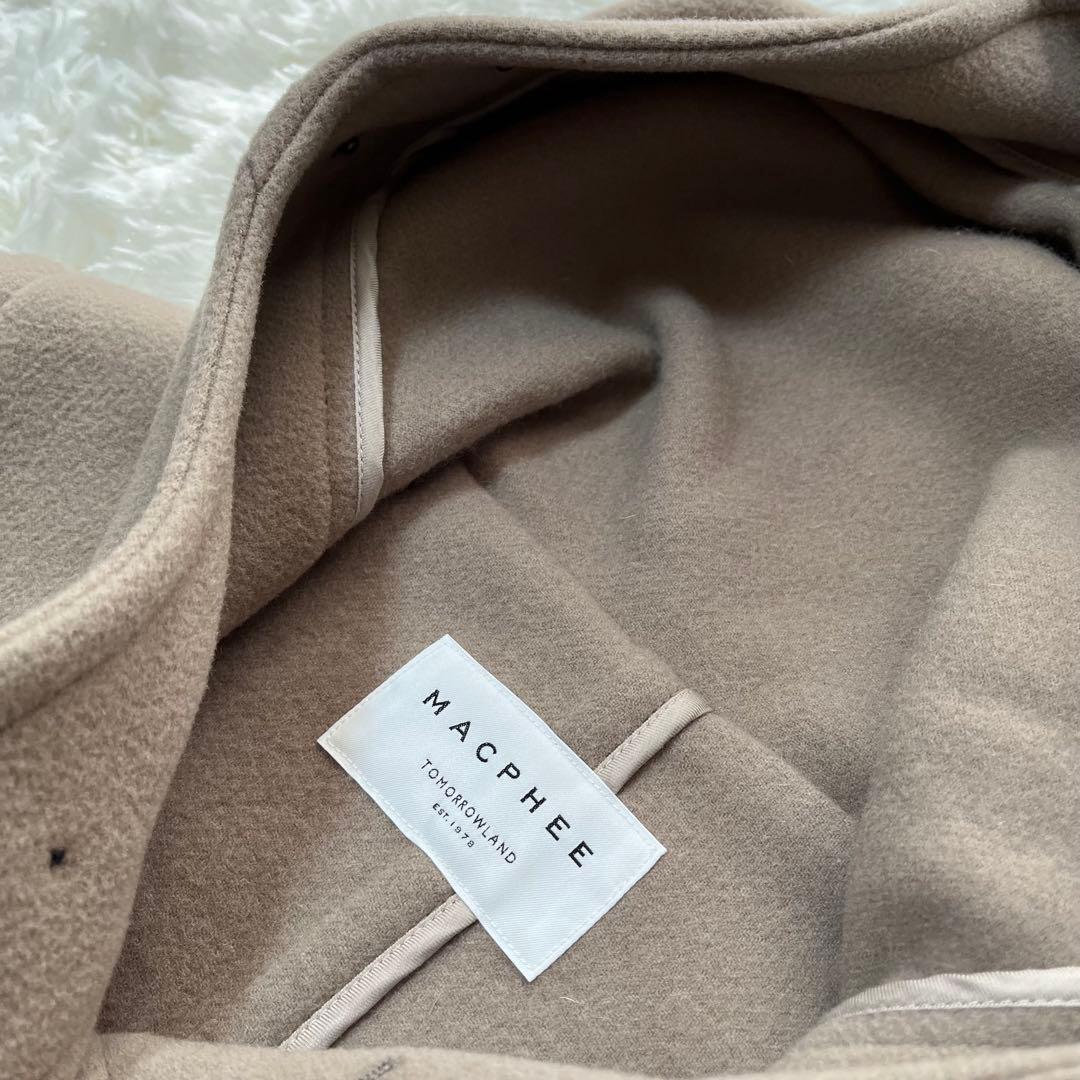 ✨極美品　MACPHEE TOMORROLAND ベージュ ダッフルコート