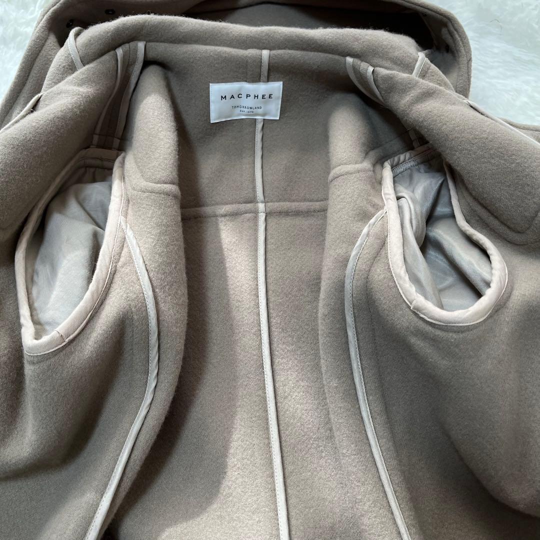 ✨極美品　MACPHEE TOMORROLAND ベージュ ダッフルコート