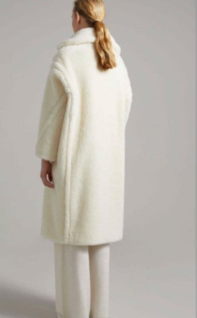 Max Mara【マックスマーラー】テディコート ホワイト XS
