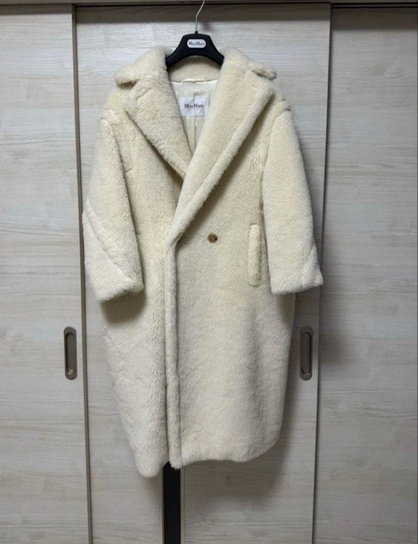 Max Mara【マックスマーラー】テディコート ホワイト XS