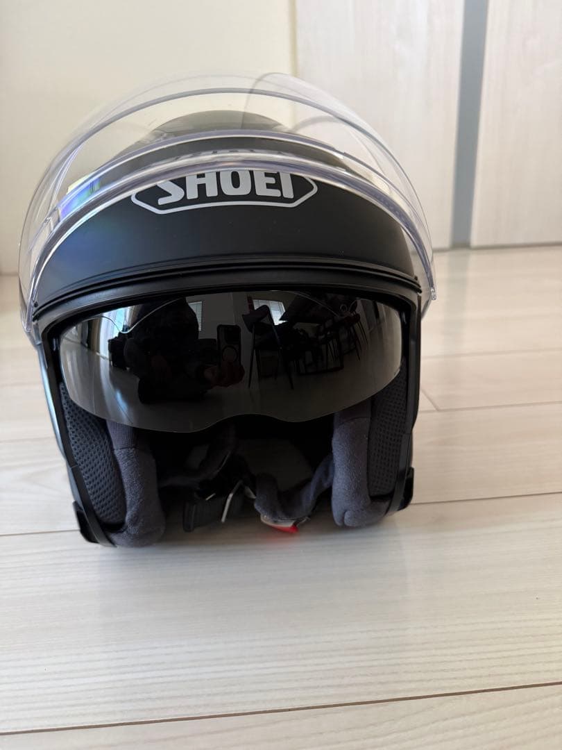 SHOEI J-Cruise マットブラック ジェットヘルメット　Lサイズ