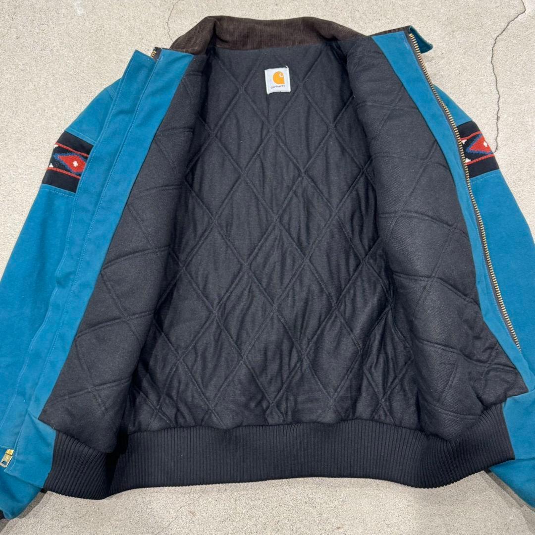 USA製 carhartt サウスウエストジャケット ネイティブ柄