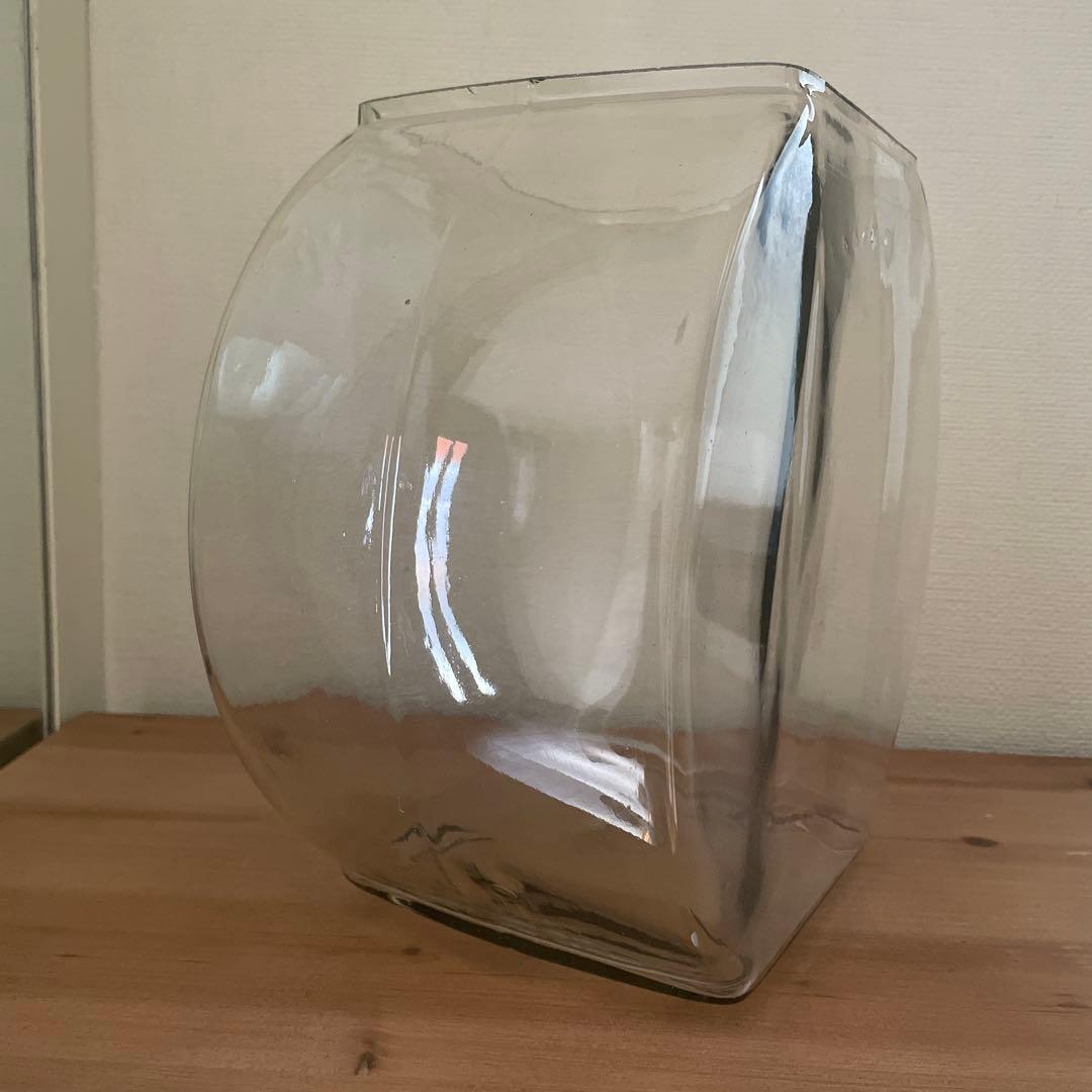 ガラス　金魚鉢　昭和レトロ