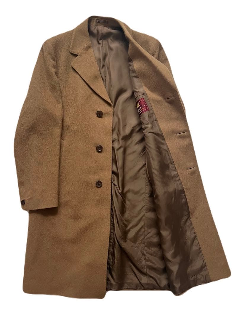 希少 60s 英国製 Dunn&Co シングル チェスターコート ヴィンテージ