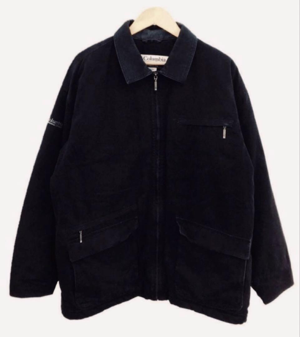 新品04’sコロンビアcolombiaブルゾンボア付きコート黒metroflow