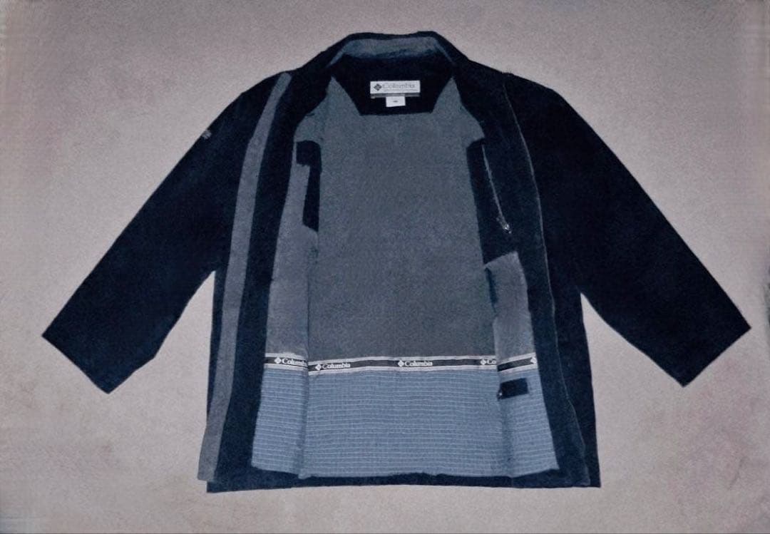 新品04’sコロンビアcolombiaブルゾンボア付きコート黒metroflow