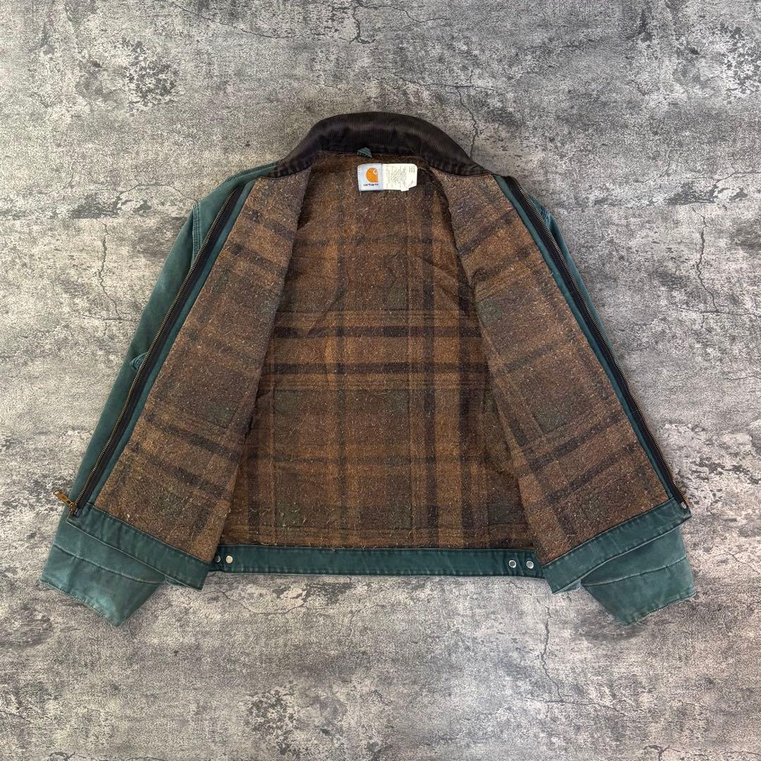 90’s USA製Carhartt カーハートデトロイトジャケットJ43HTG