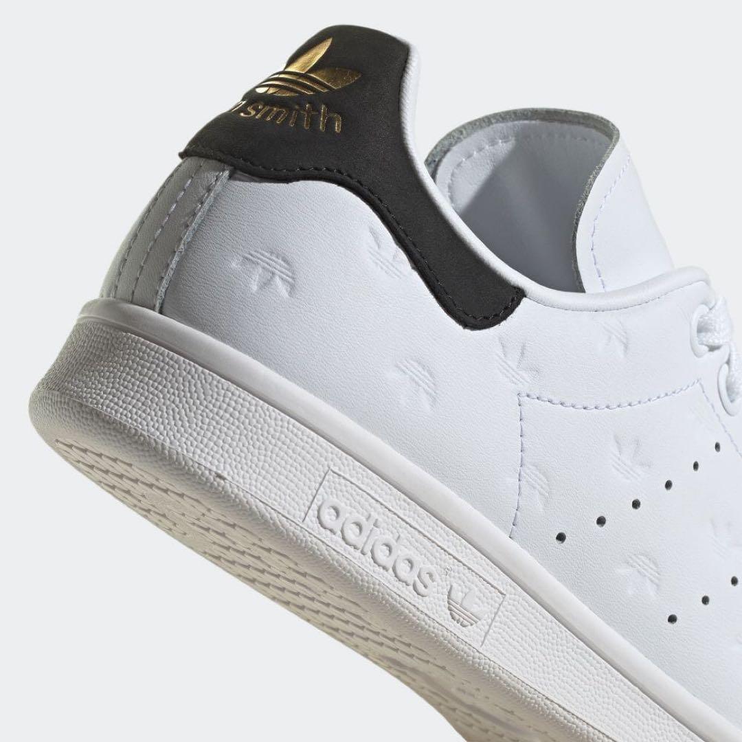 天然皮革✨新品✨【送料無料】スタンスミス 23.5 adidasゴールド　本革