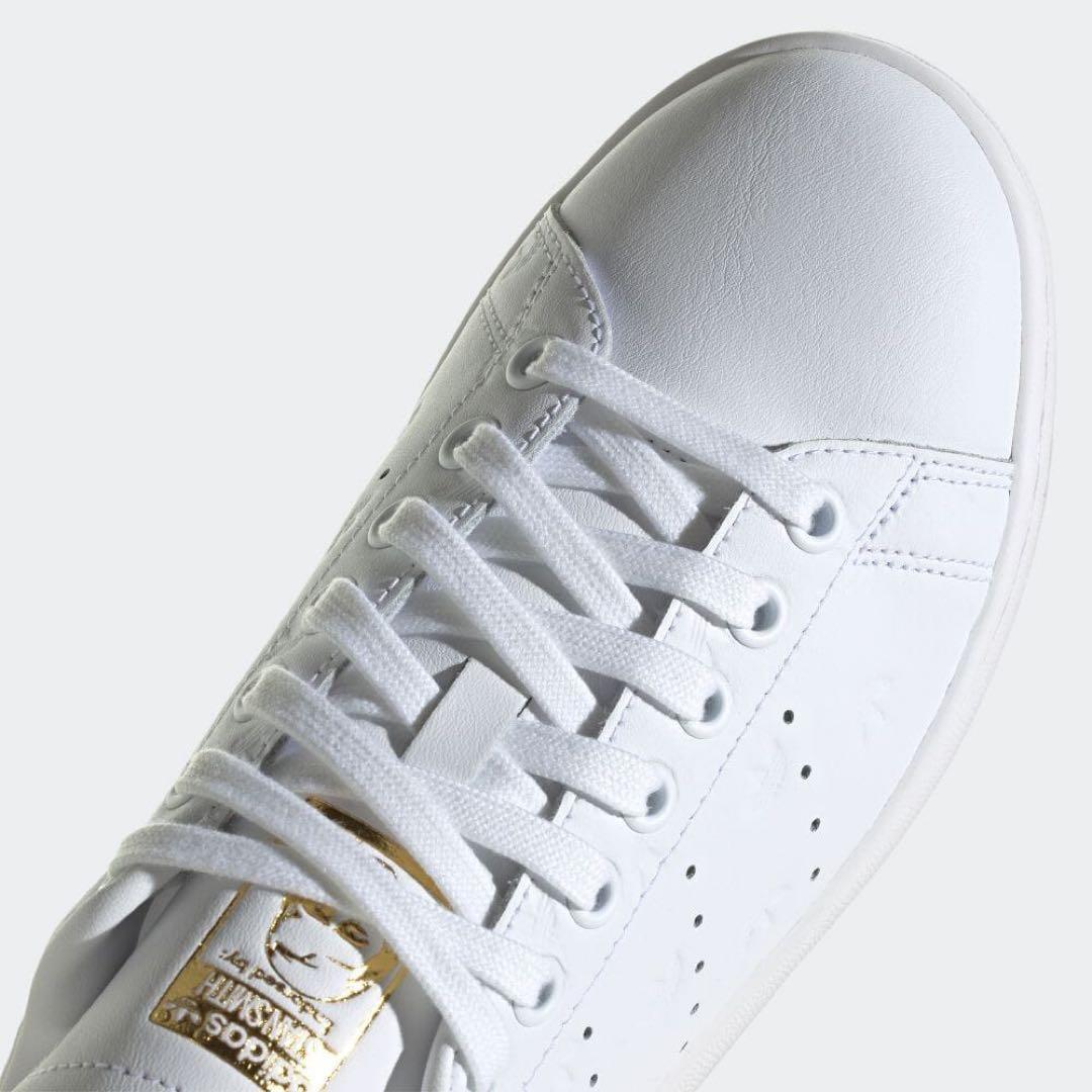 天然皮革✨新品✨【送料無料】スタンスミス 23.5 adidasゴールド　本革