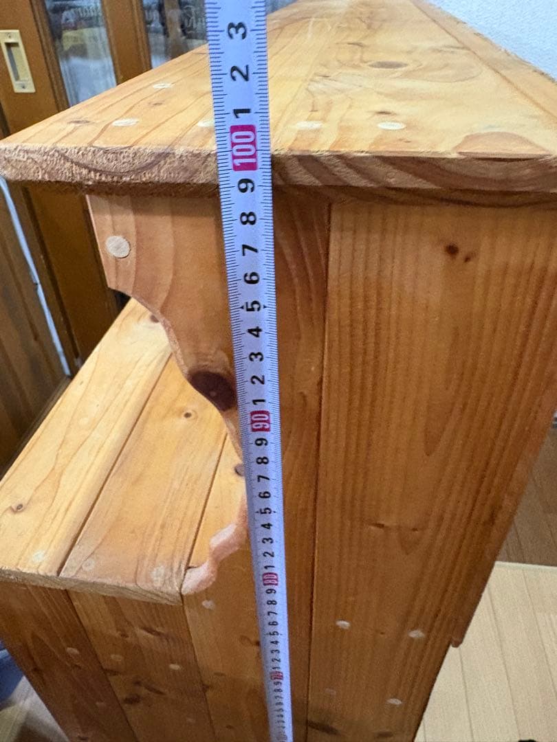 カントリー家具　シェルフ　ハート