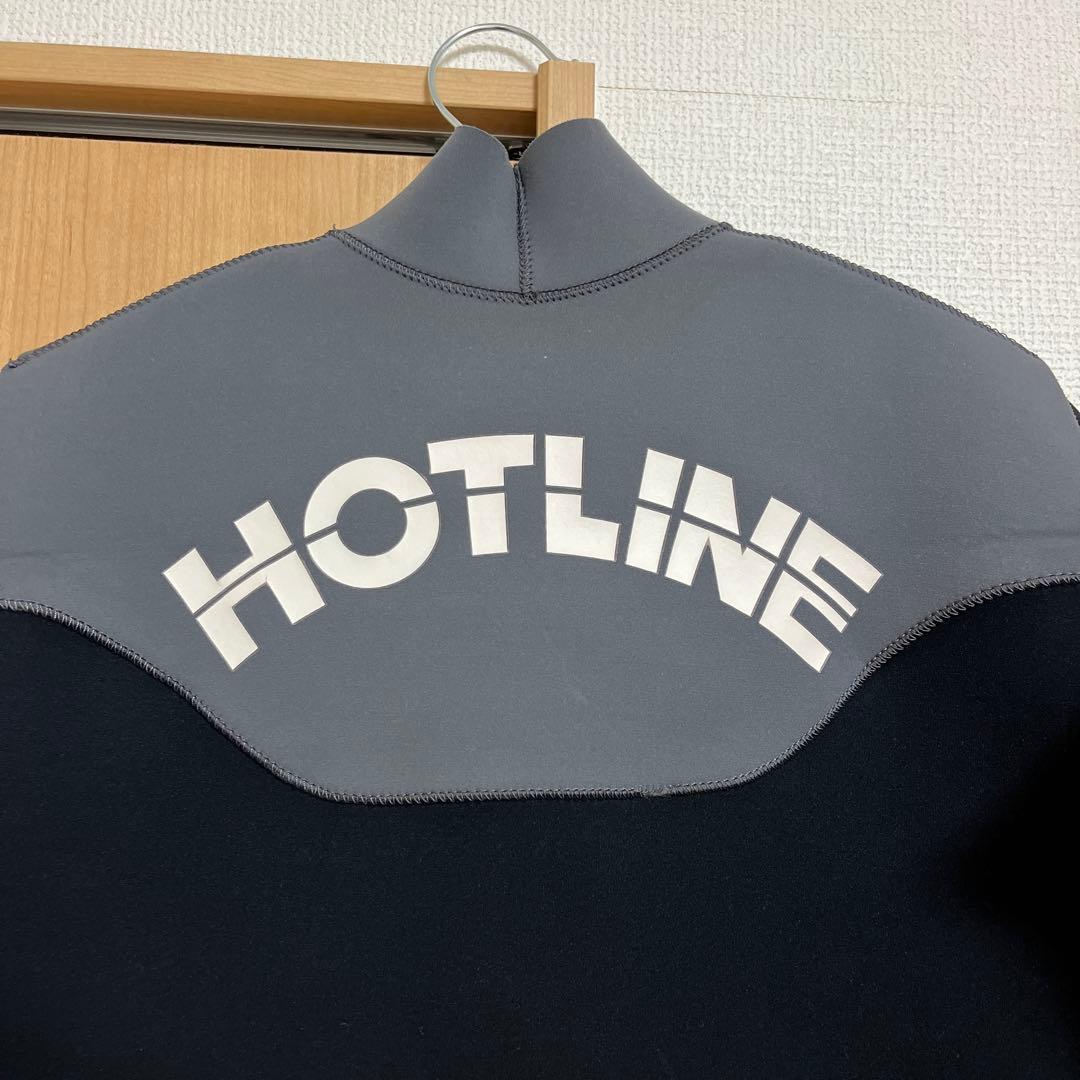 最終値下　HOTLINE フルスーツ ブラック/グレー/グリーン　ML