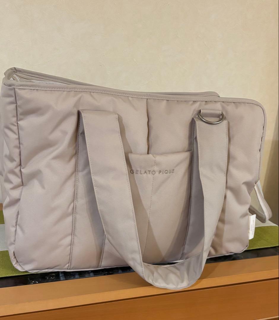 gelato pique 【CAT&DOG】キルティングキャリーバック