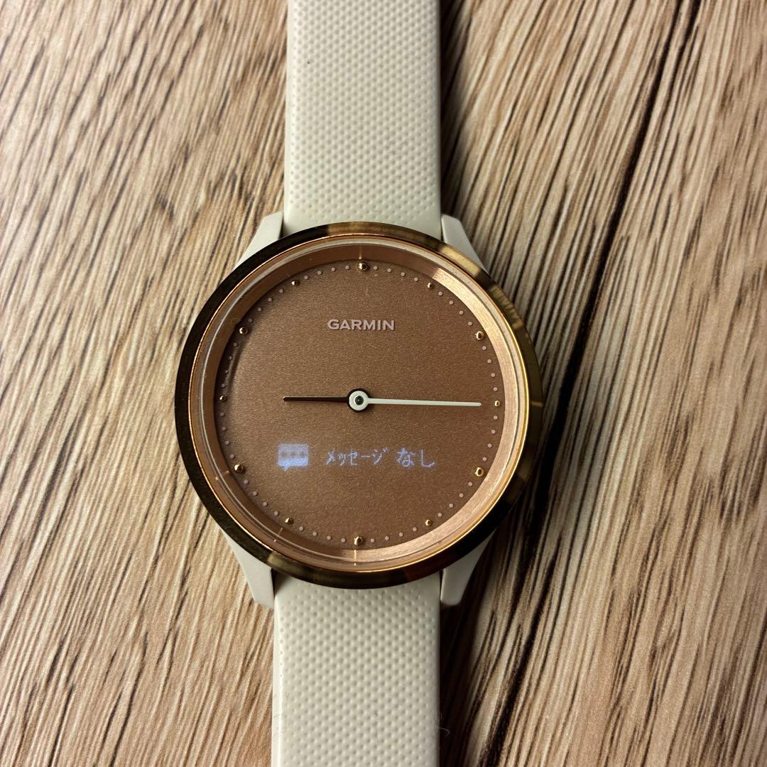 Garmin VIVOMOVE 3S ライトサンド/ローズゴールド