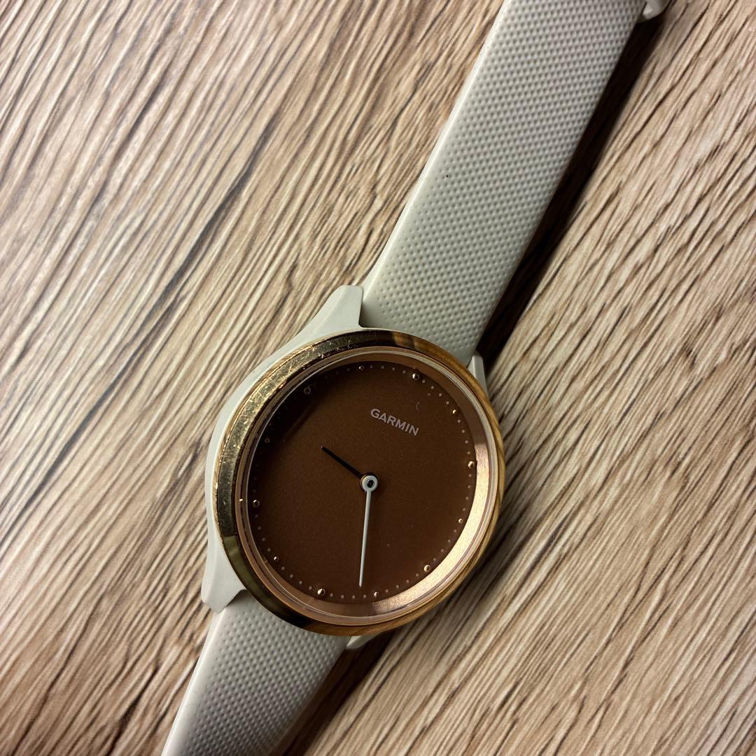 Garmin VIVOMOVE 3S ライトサンド/ローズゴールド