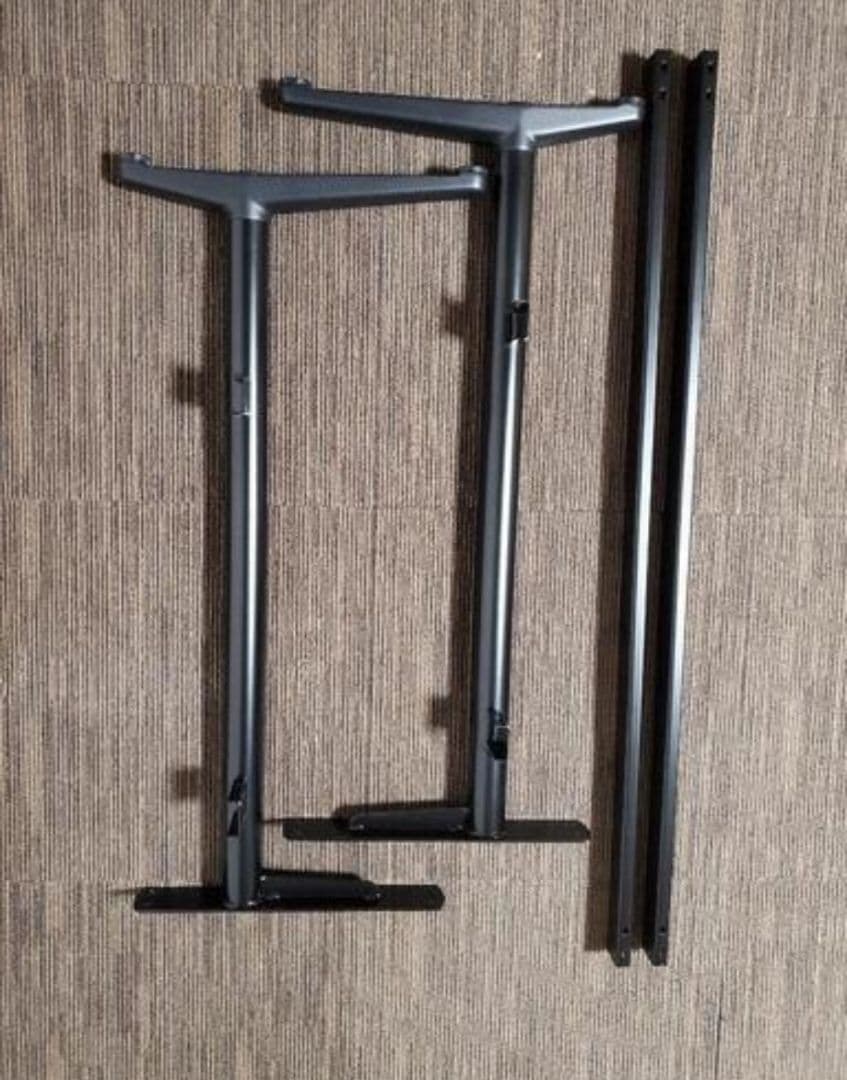 ☆限定２台☆木製天板 組み立て式カウンターテーブル