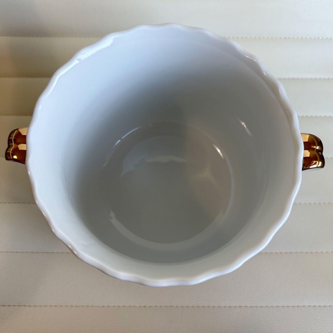 希少　三洋陶器　龍峰窯　金彩古伊万里　ワインクーラー　染錦　色絵　鉢カバー　水盤