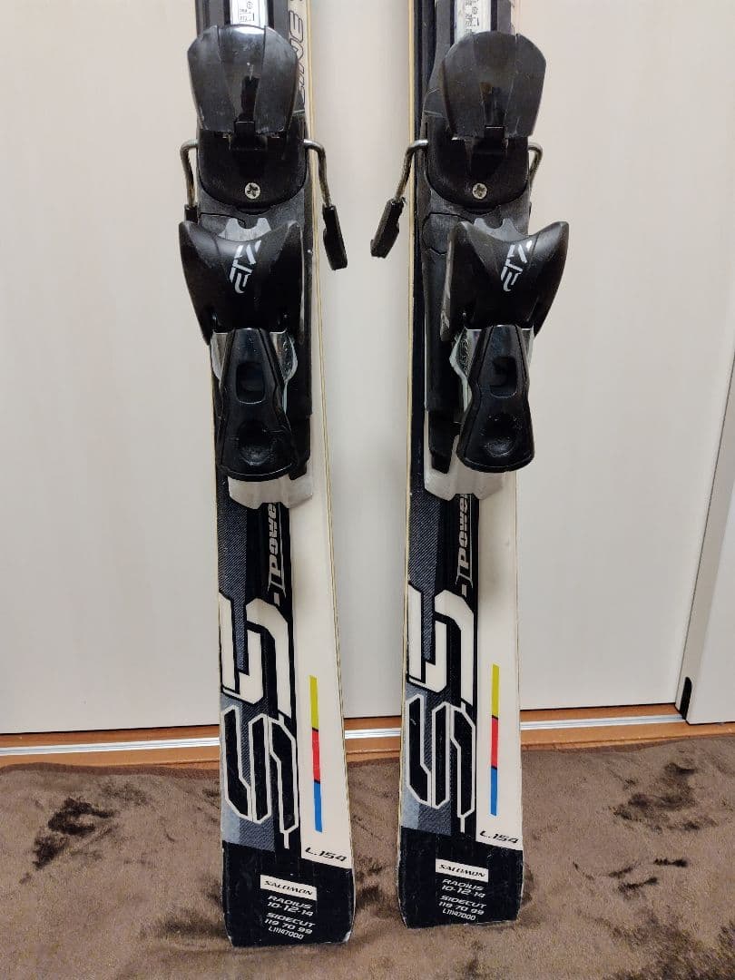 サロモン スキー 24シリーズ S5 L154 ビンディングセット