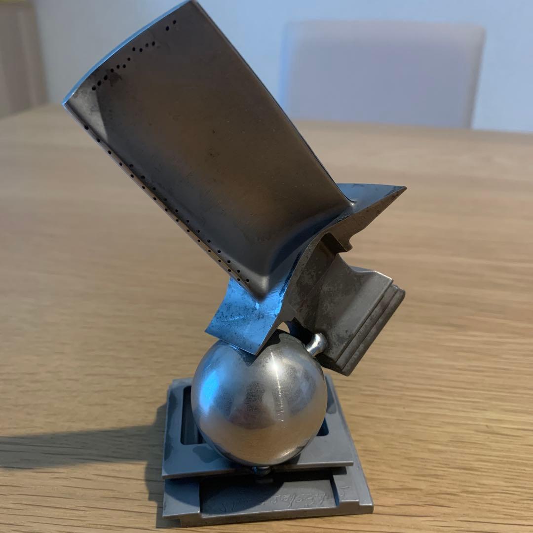 JAL 航空機部品 ミニチュア置物