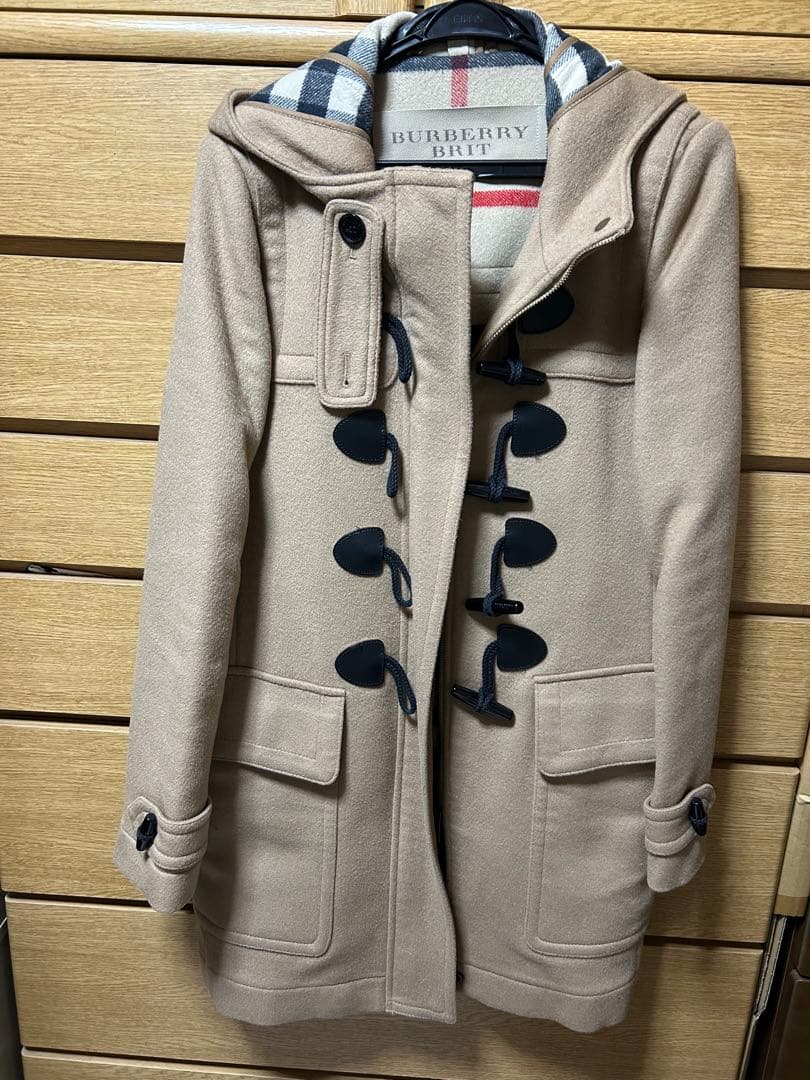 BURBERRY BRIT ベージュ ダッフルコート