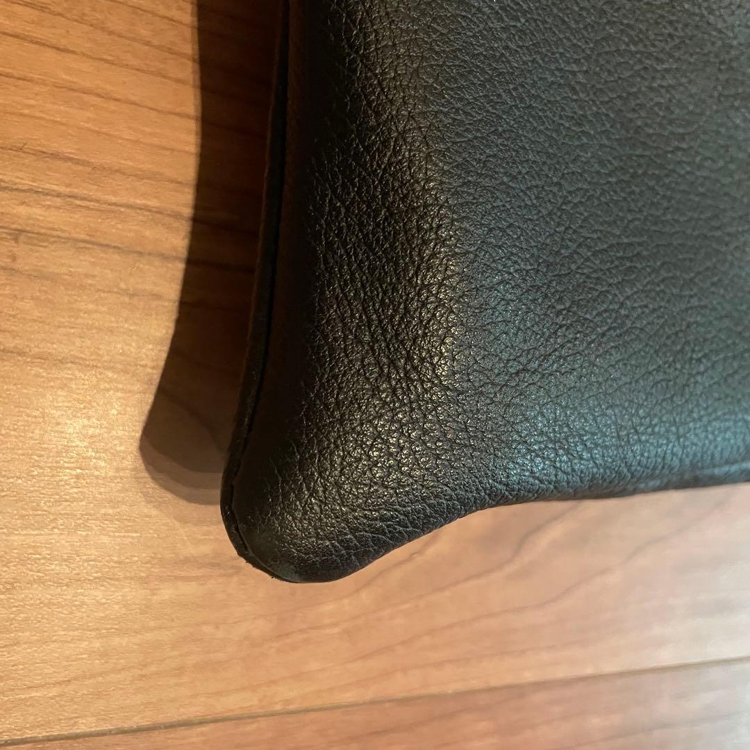 MARNI 黒 レザートートバッグ　venice ミディアムサイズ