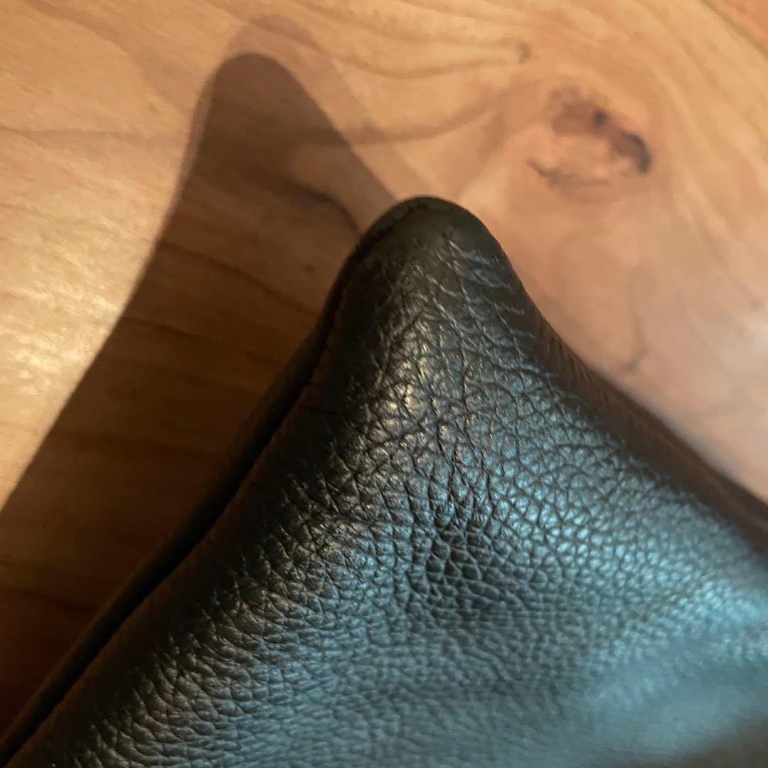 MARNI 黒 レザートートバッグ　venice ミディアムサイズ