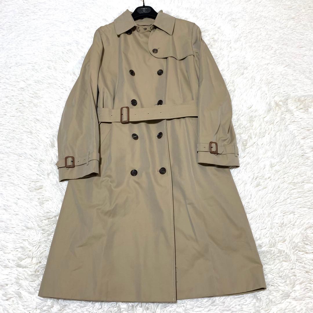 美品　バーバリーロンドン　ハニーベージュ　トレンチ　ライナー　ベルト　42