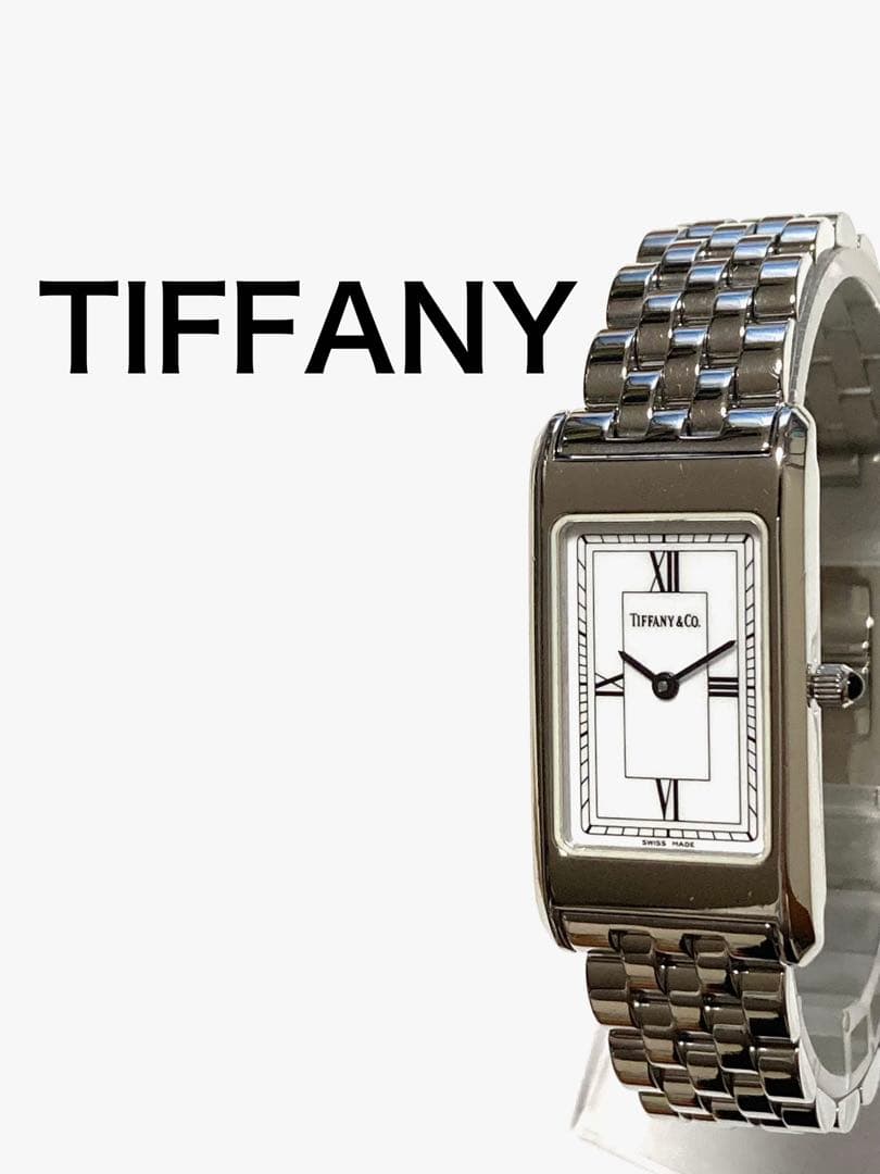 極美品！　Tiffany ティファニー　クラシック　ビンテージ　レディース腕時計