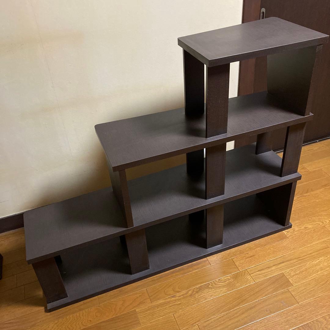 階段式オープンラック　棚