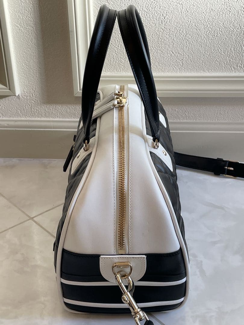 Christian Dior マクロカナージュ ボウリングバッグ ボストンバッグ