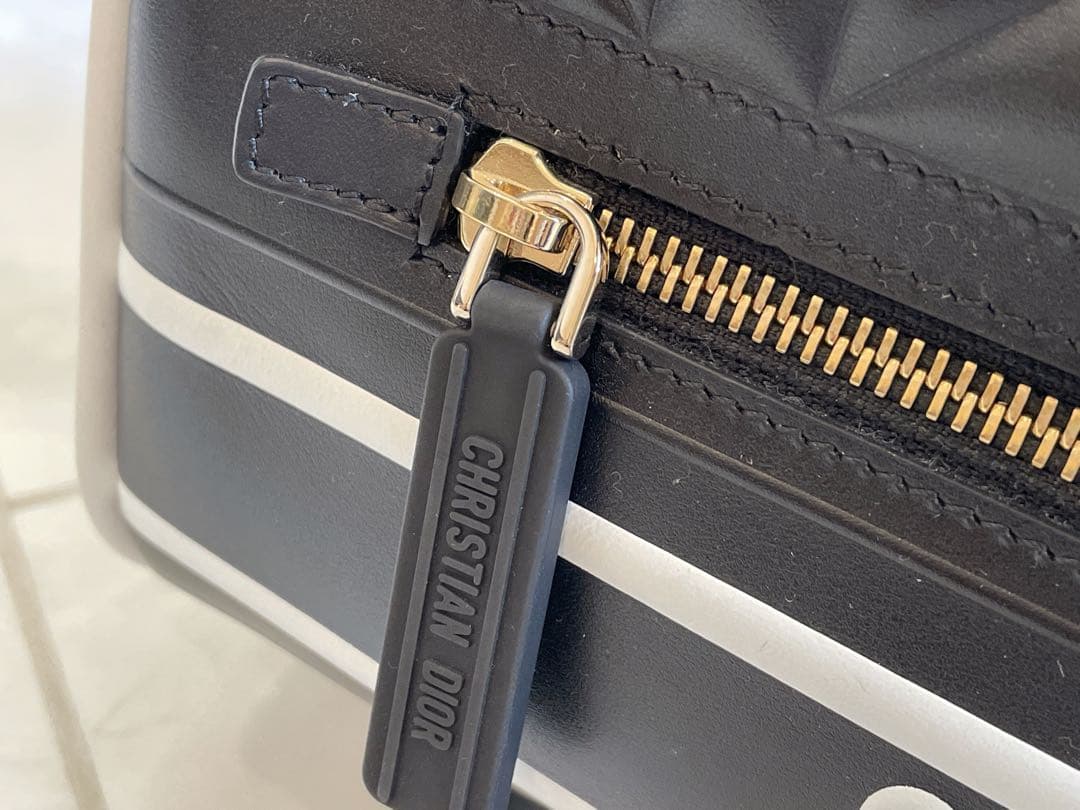 Christian Dior マクロカナージュ ボウリングバッグ ボストンバッグ