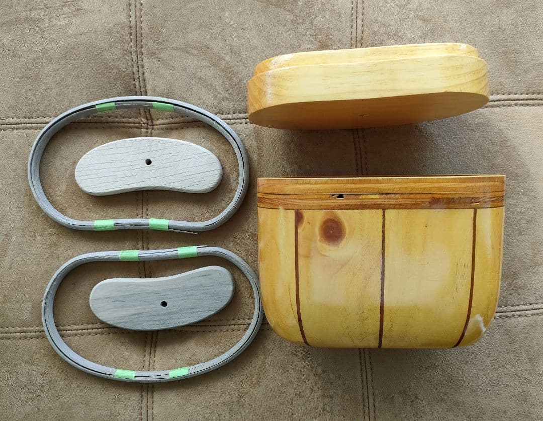 ナンタケットバスケット キドニービーンズ 9インチモールドとベース、リムセット