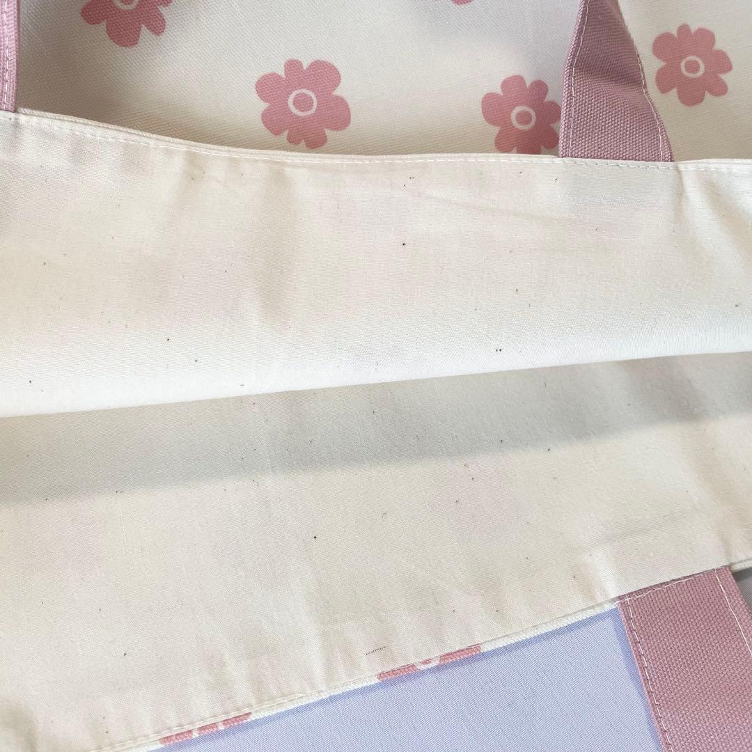 新作特価　レッスンバック　チェリー柄　さくらんぼ柄　入園　入学　手提げ