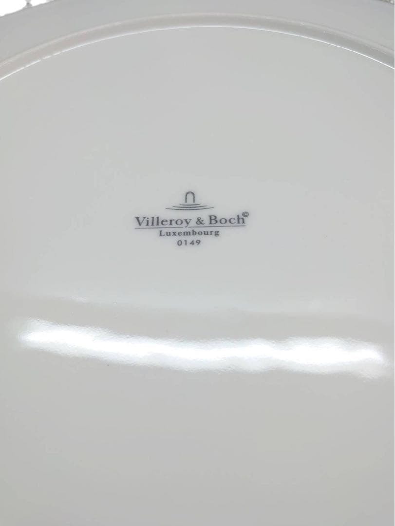 Villeroy & Boch ビレロイボッホ　大判プレート　菊柄 31cm