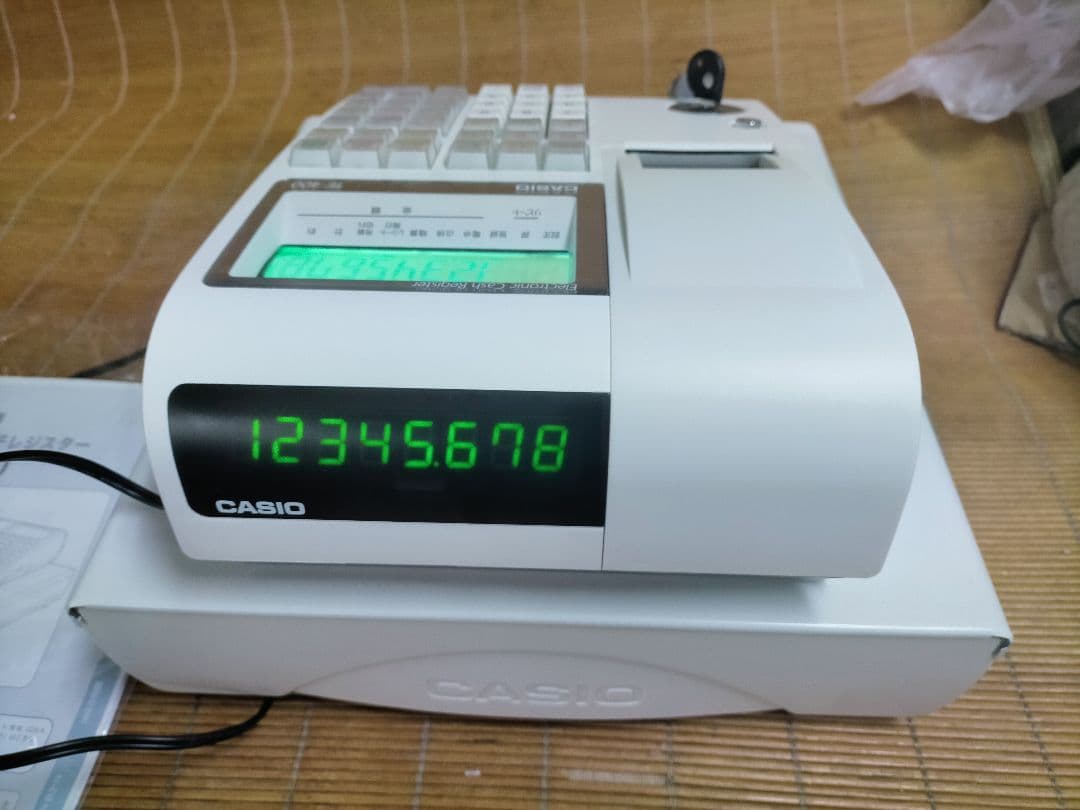 カシオレジスター　TE-400　フル設定無料　PC連携売上管理　330006
