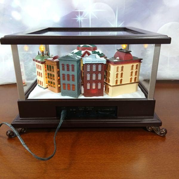 新品 1点限り アンティークオルゴール クルクル回る ミスタークリスマス 直輸入