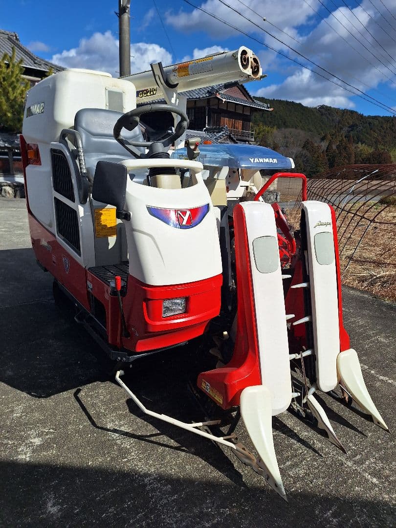 コンバイン2条刈　ヤンマー　GC219　使用時間168h　　良品