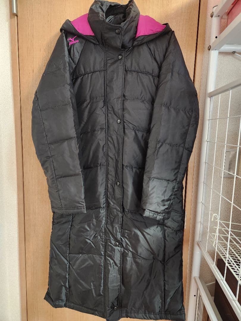 ダウン90%　mizuno　ミズノ　ベンチコート　ダウンコート　Mサイズ