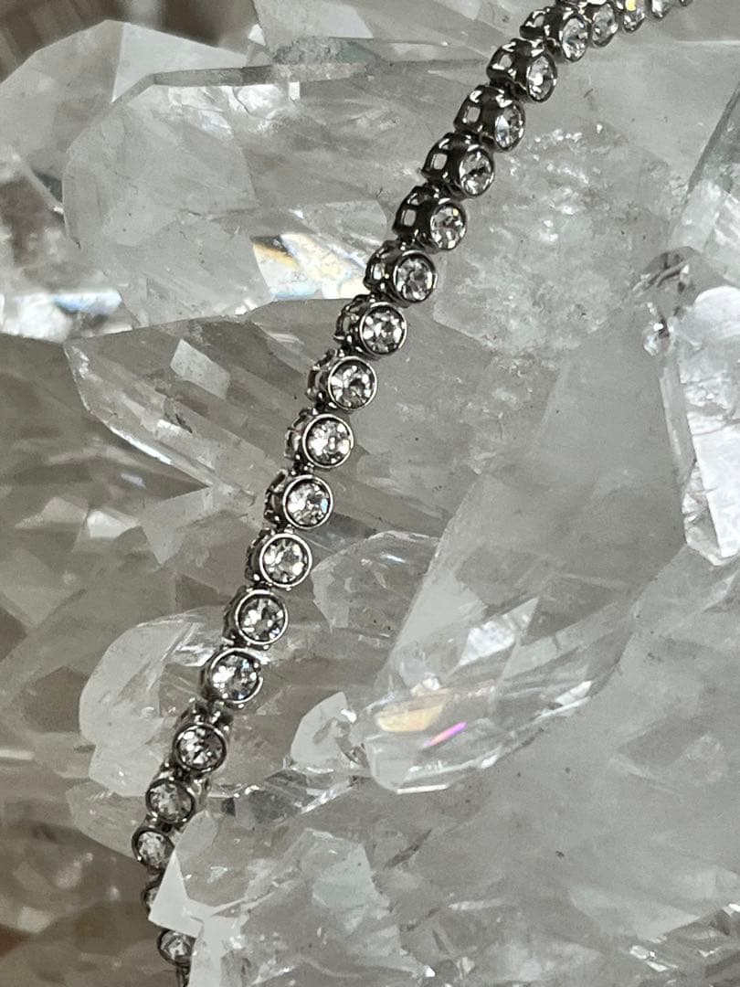 美品　Swarovski テニスブレスレット