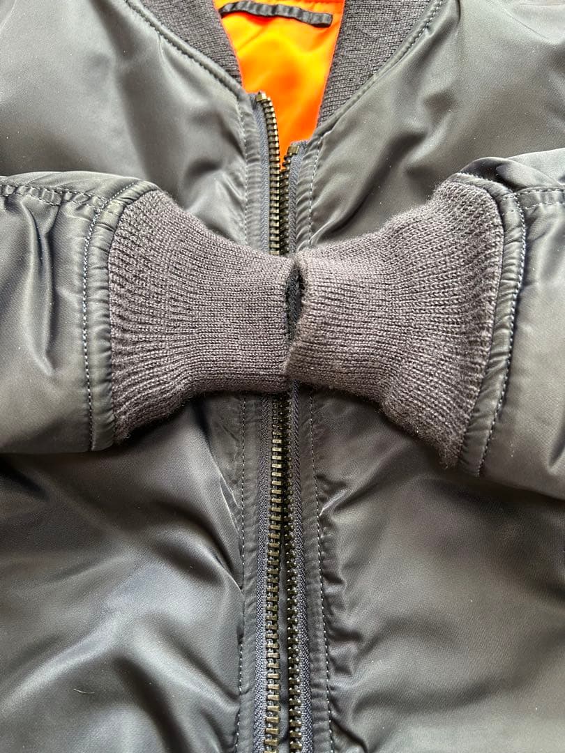 AVIREX MA-1 フライトジャケット XL ネイビー