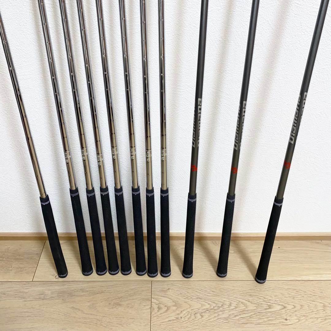 良品ブリヂストンBG-100メンズ用ゴルフクラブフルセット初心者キャディバッグ付