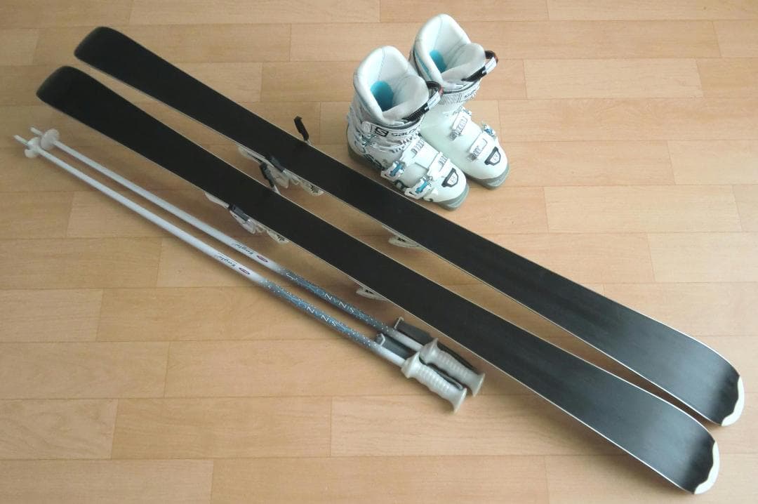 ■■12月・1月限定■送料無料■女性用スキーセット■板151靴24-24.5■■