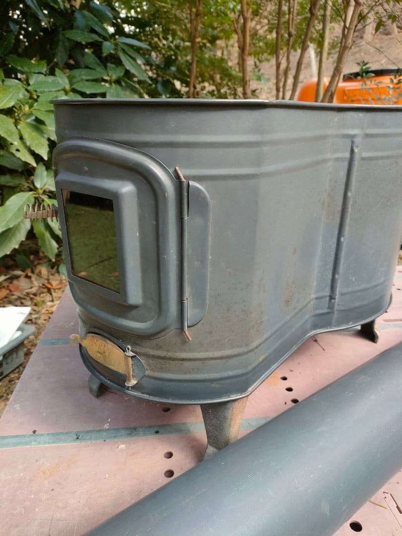 手渡し限定　薪ストーブ ホンマ 黒耐熱 オマケ付き