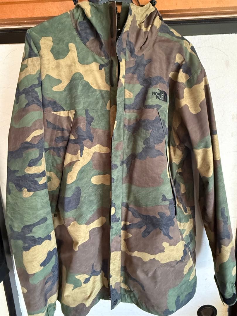 THE NORTH FACE 迷彩 マウンテンパーカー XL