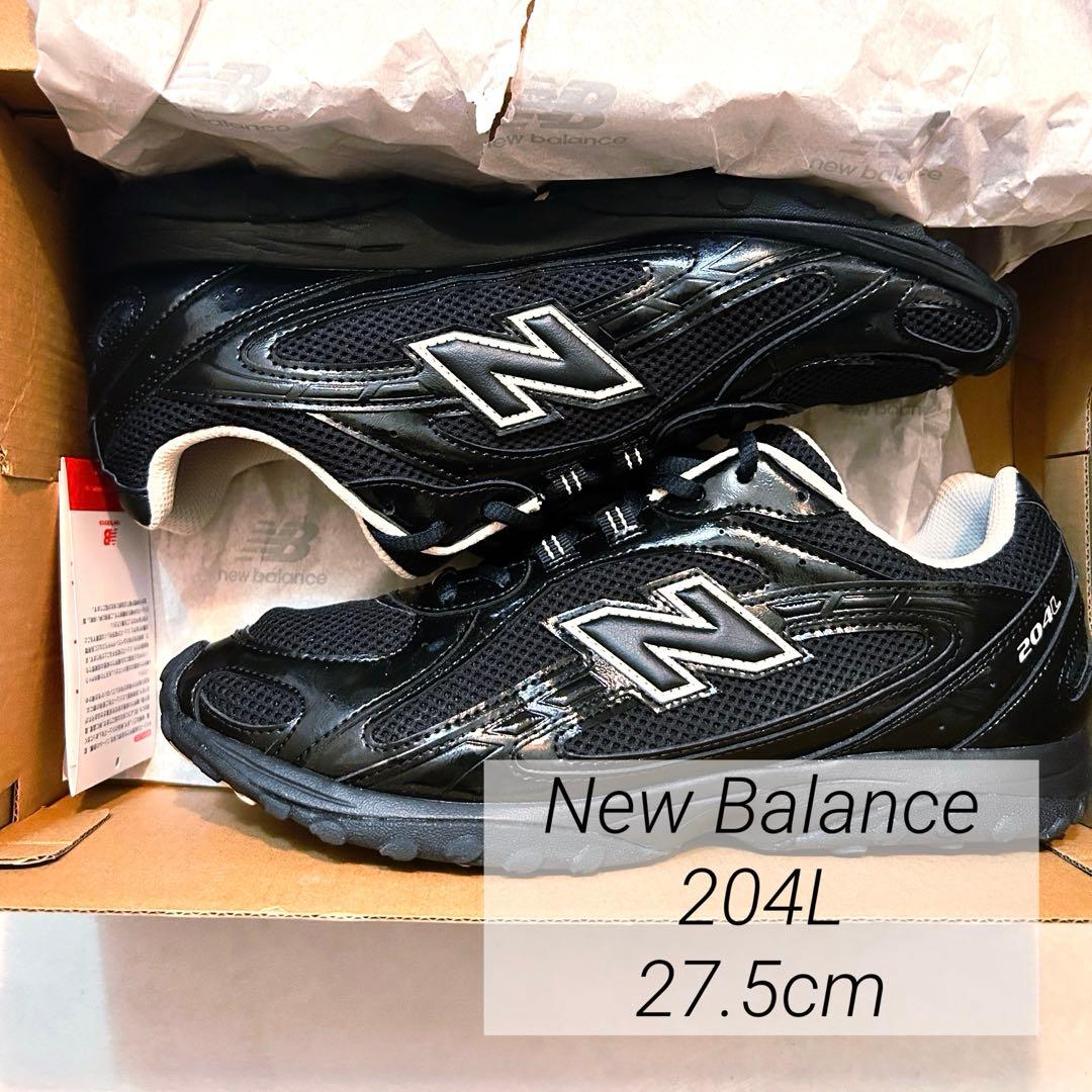 New Balance ニューバランスU204LMRA ブラック 27.5cm