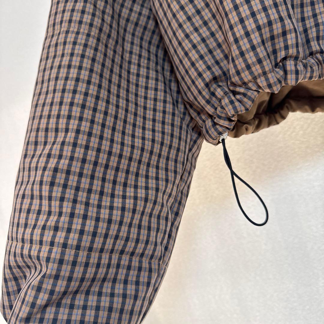 美品⭐︎ Kastaneチェック中綿リバーシブル アウター　S