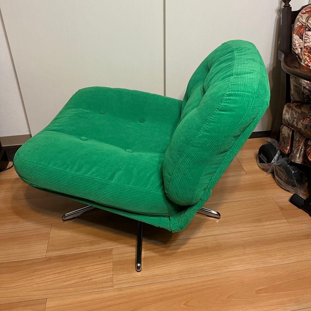 IKEA ディヴリンゲ 回転イージーチェア パーソナルチェア グリーン