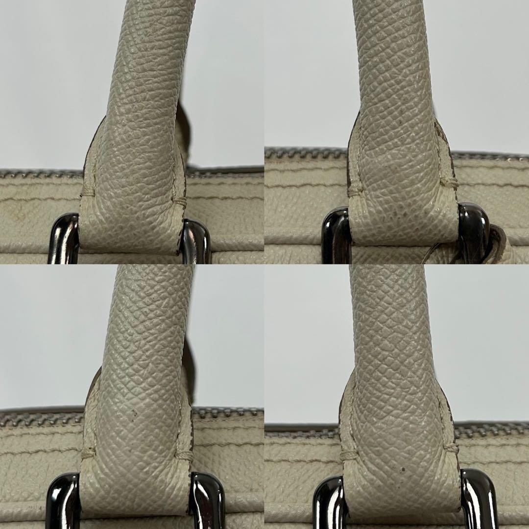 【美品/鍵付き】バーバリー トートバッグ ビジネスバッグ レザー 手提げ A4可